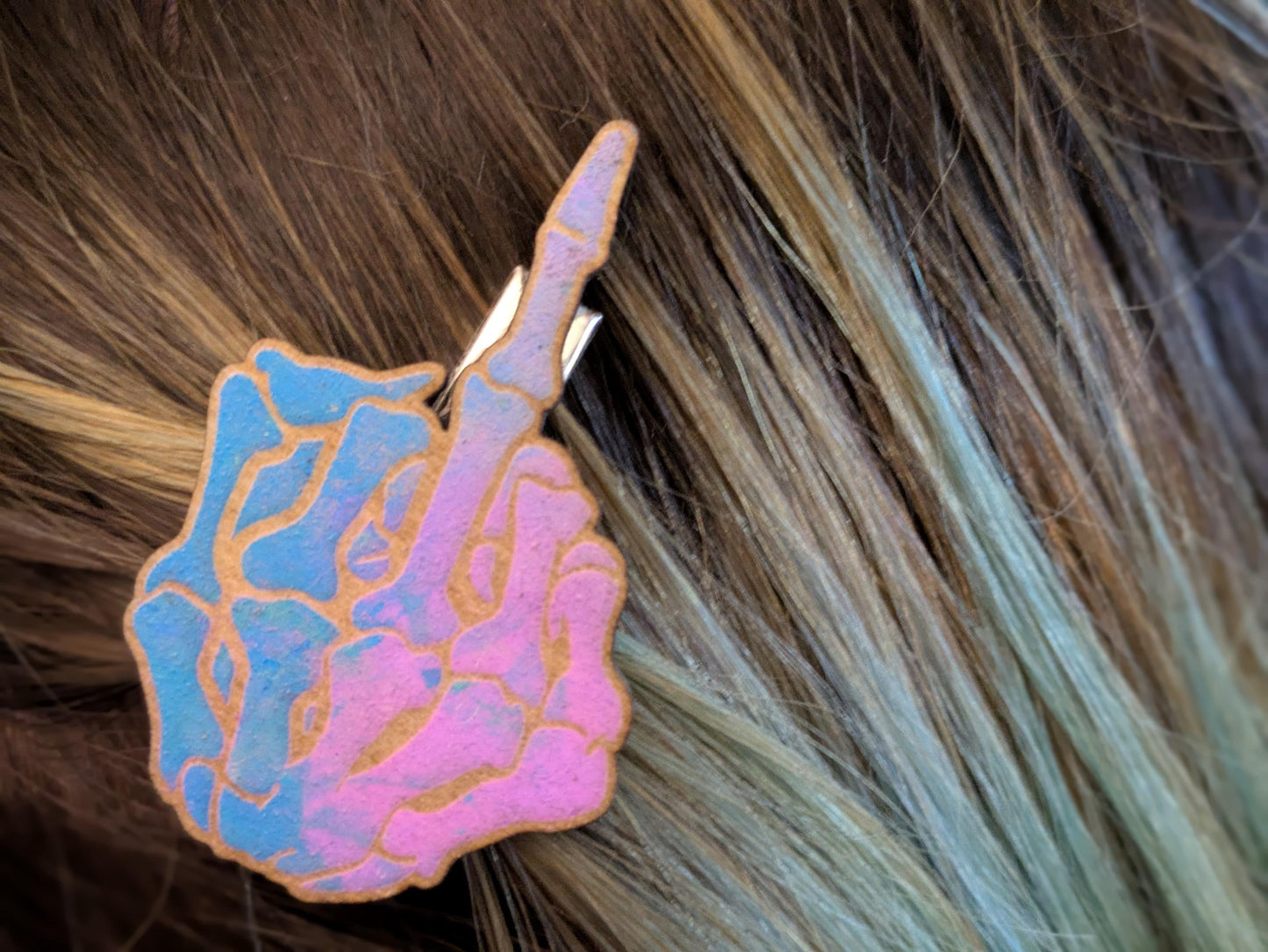 Build Your Own Hair Clip Pack - Custom Hand-Painted Laser Engraved Wood Clips