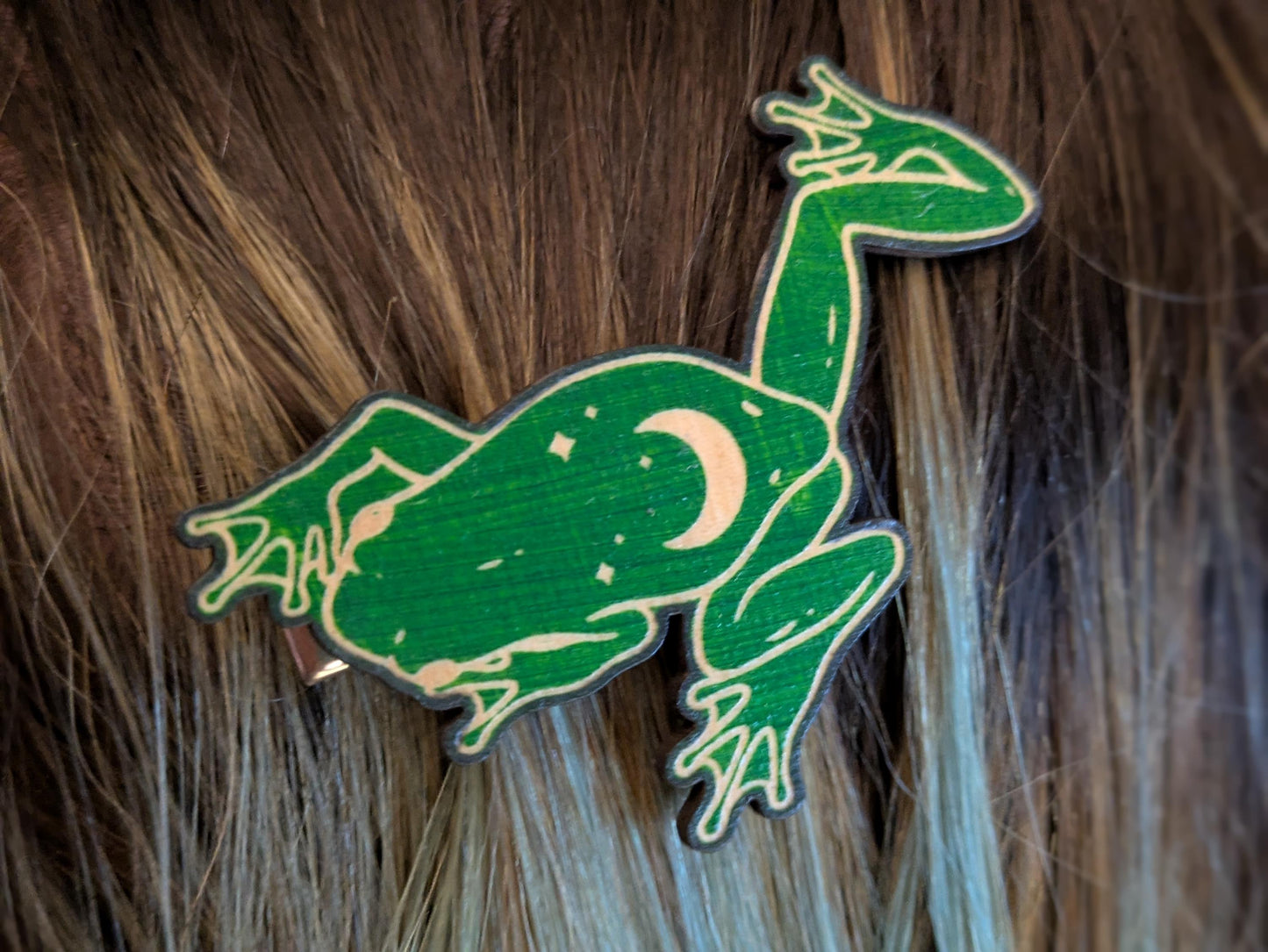 Build Your Own Hair Clip Pack - Custom Hand-Painted Laser Engraved Wood Clips