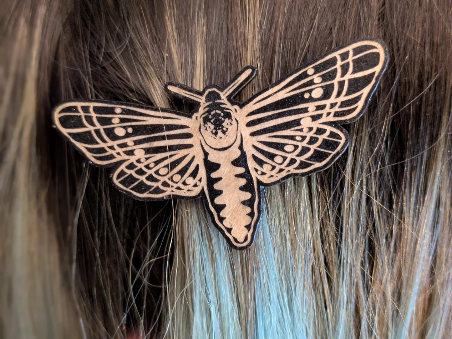 Build Your Own Hair Clip Pack - Custom Hand-Painted Laser Engraved Wood Clips