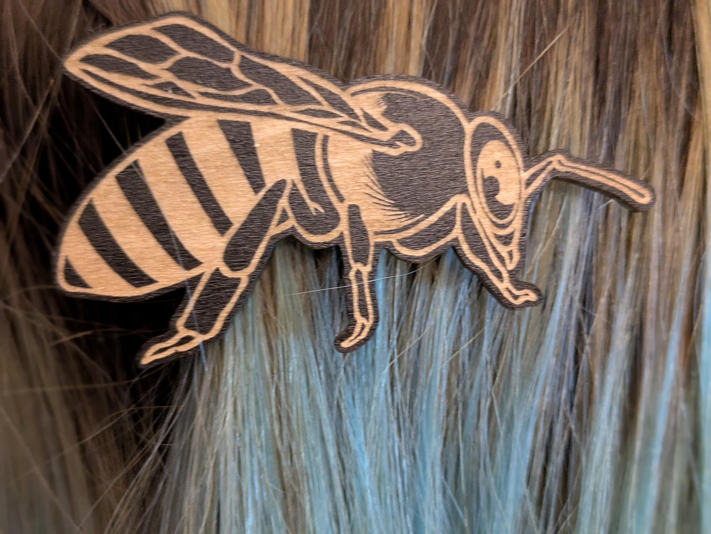 Build Your Own Hair Clip Pack - Custom Hand-Painted Laser Engraved Wood Clips